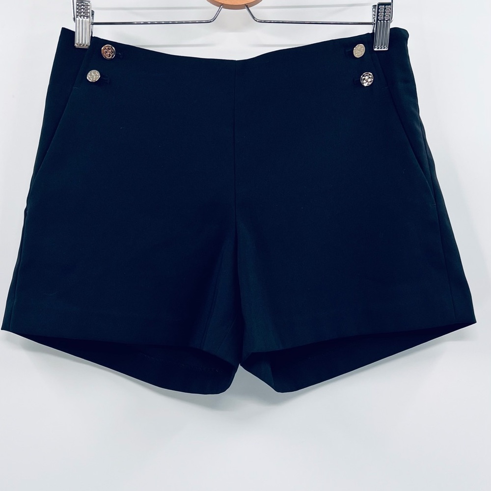 Ann Taylor dressy navy blue shorts